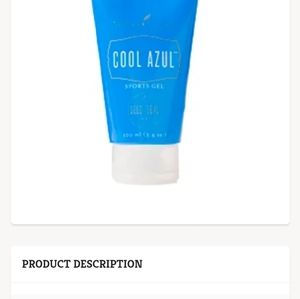 Cool azul pain gel